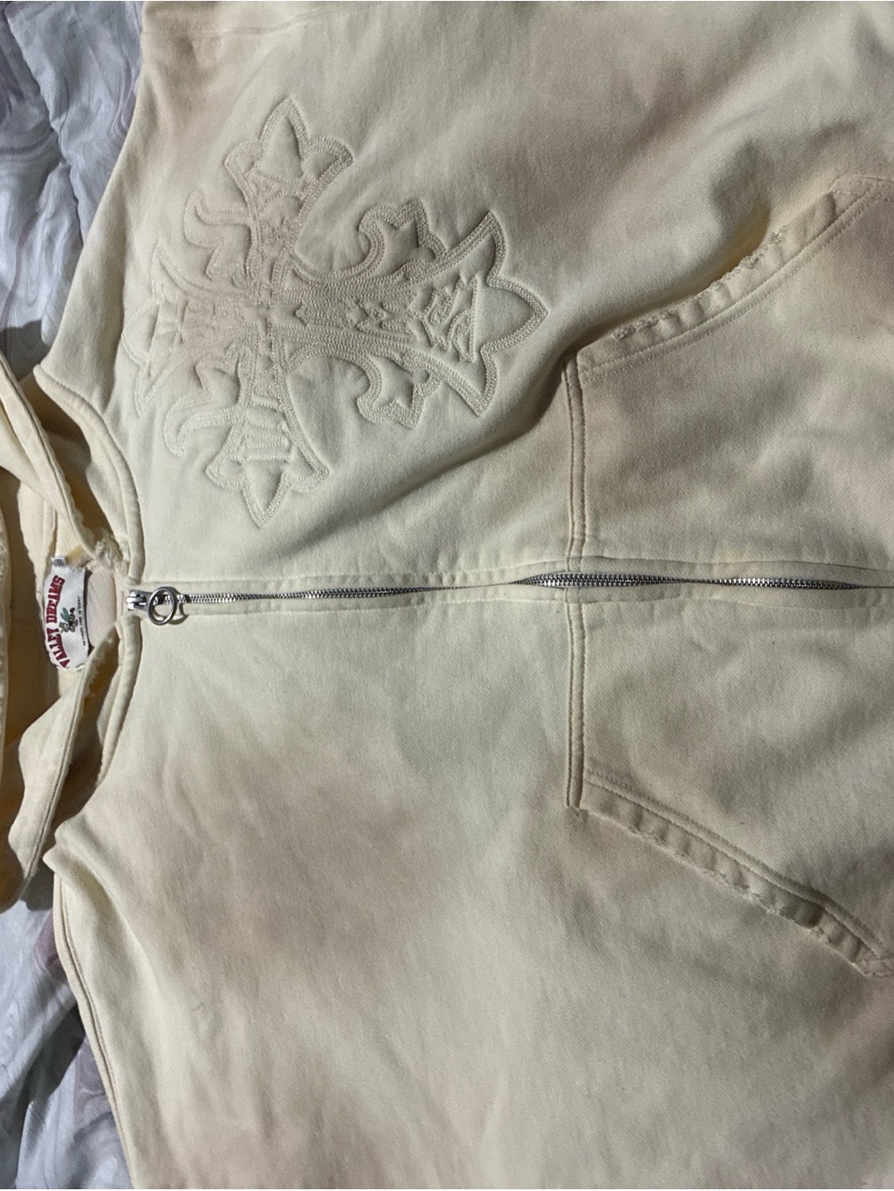 Valley dream Cream Hoodie
